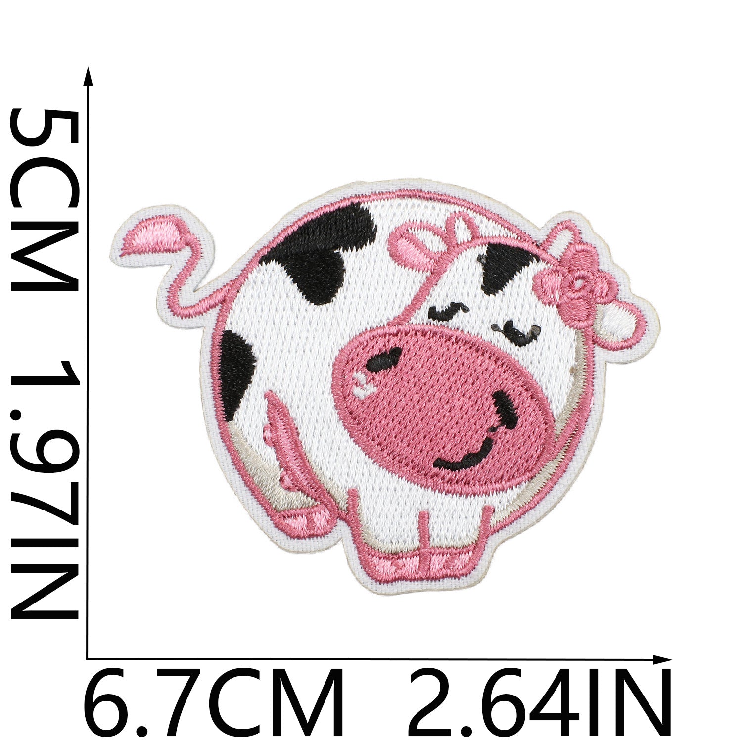 Wholesale Mother Cow Embroidery Cloth Patches